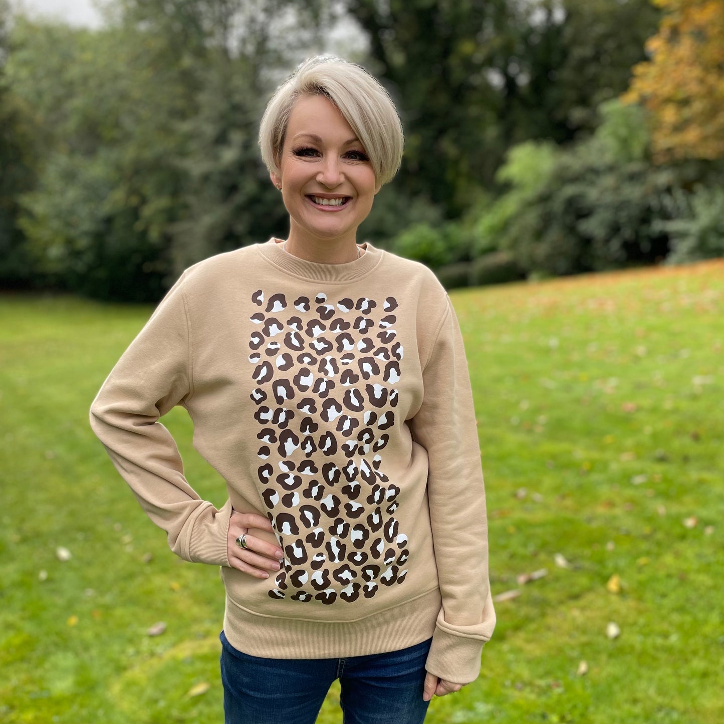 The Connie Organic Sweater - Sand