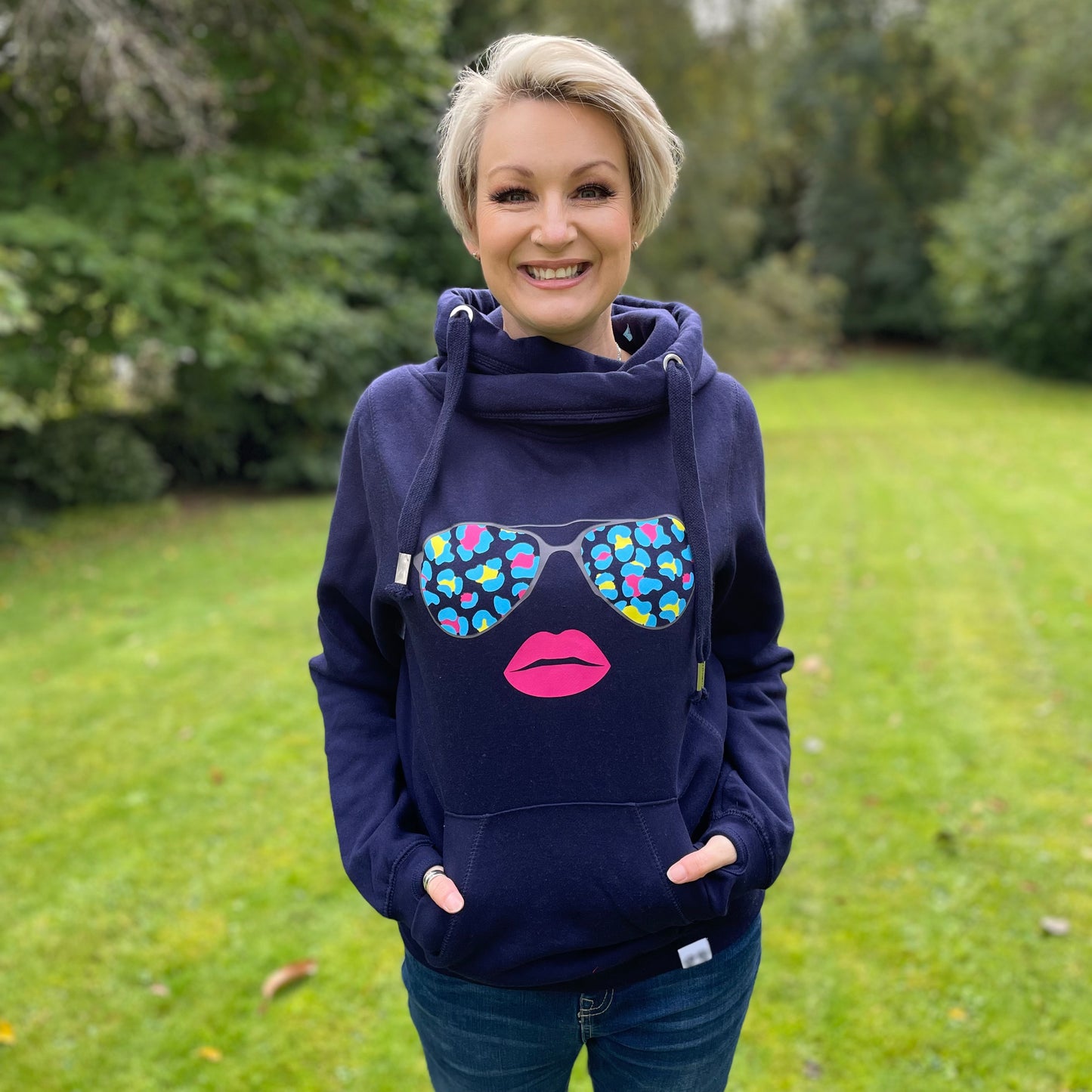 The Maxine Cowl - Navy