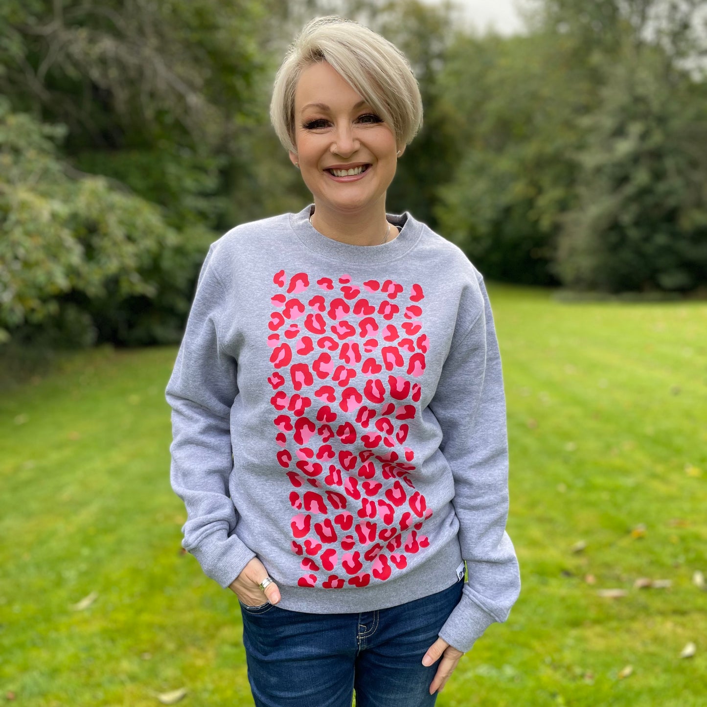 The Connie Organic Sweater - Grey