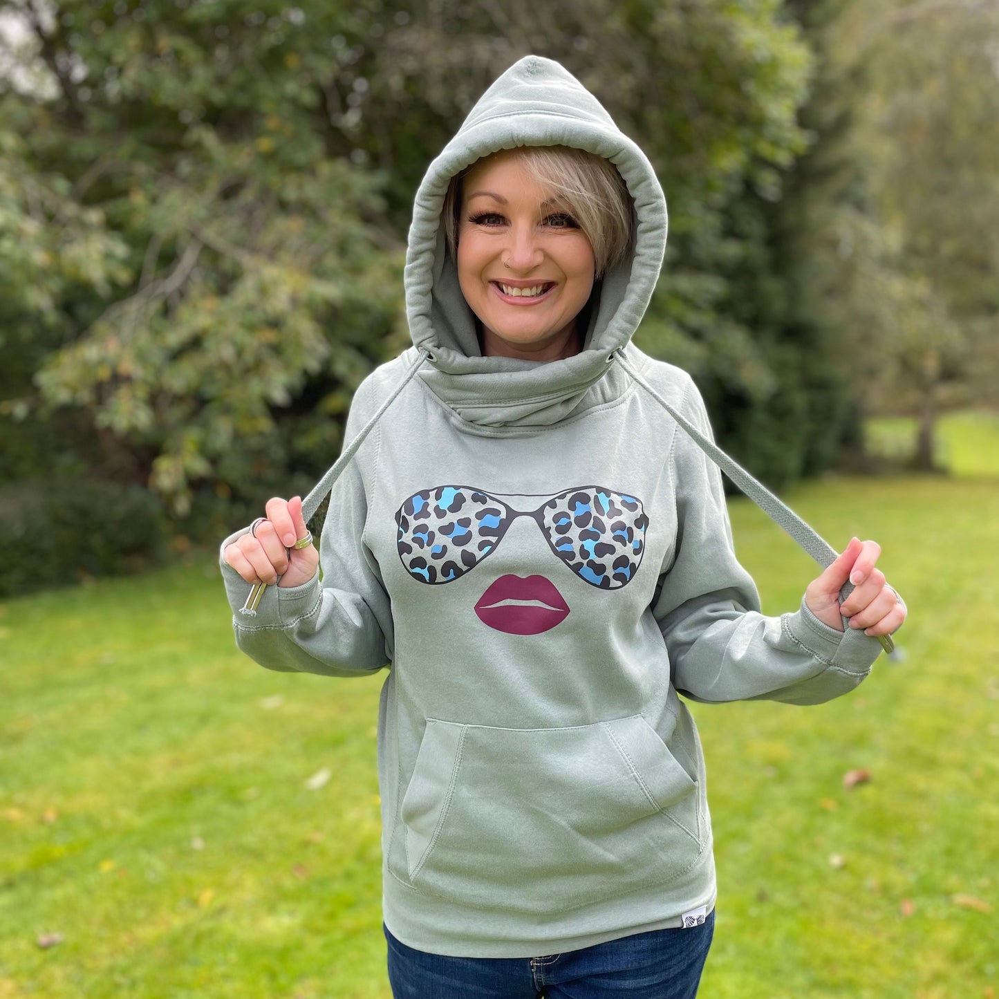 The Heather Cowl - Sage