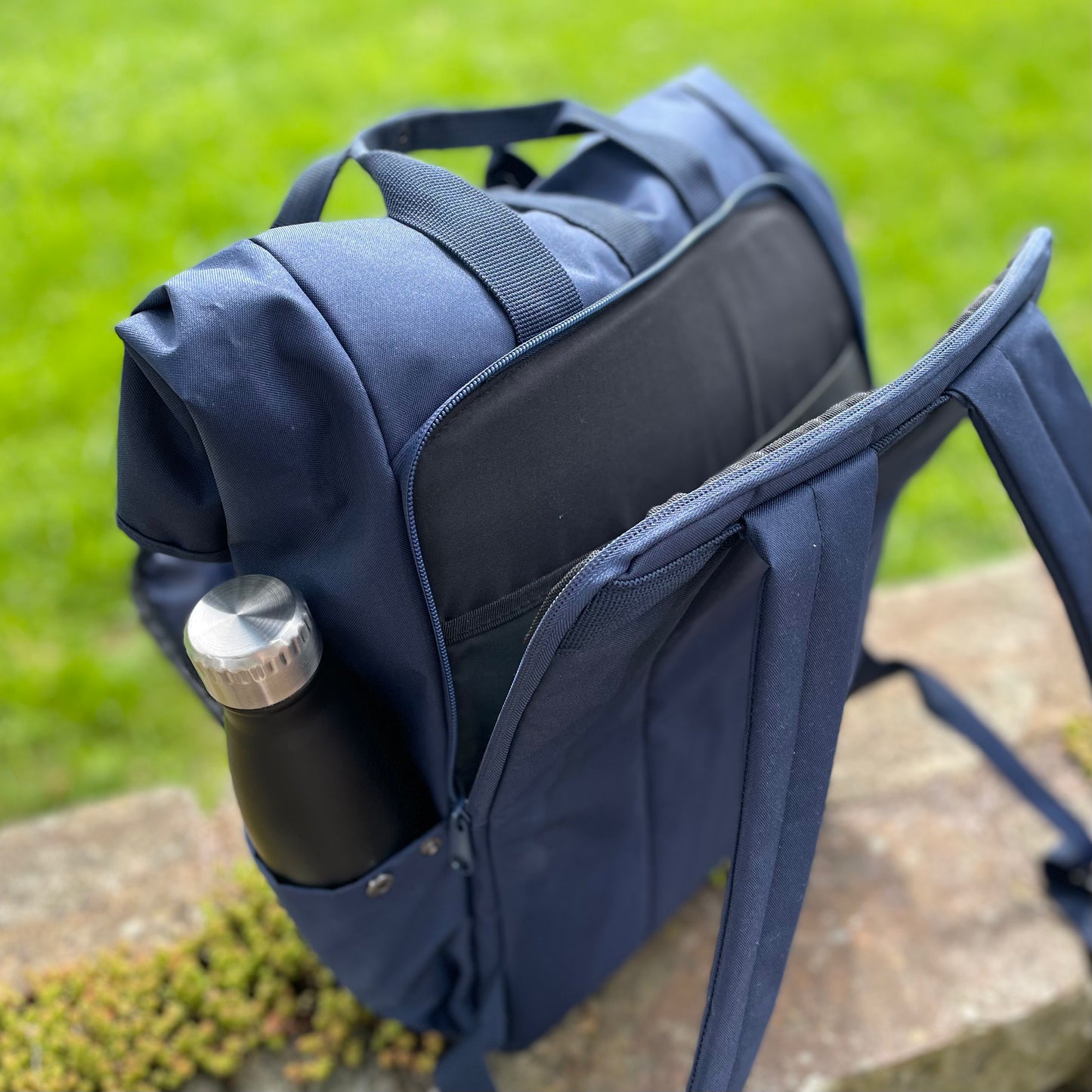 The Connie laptop Bag - Blue