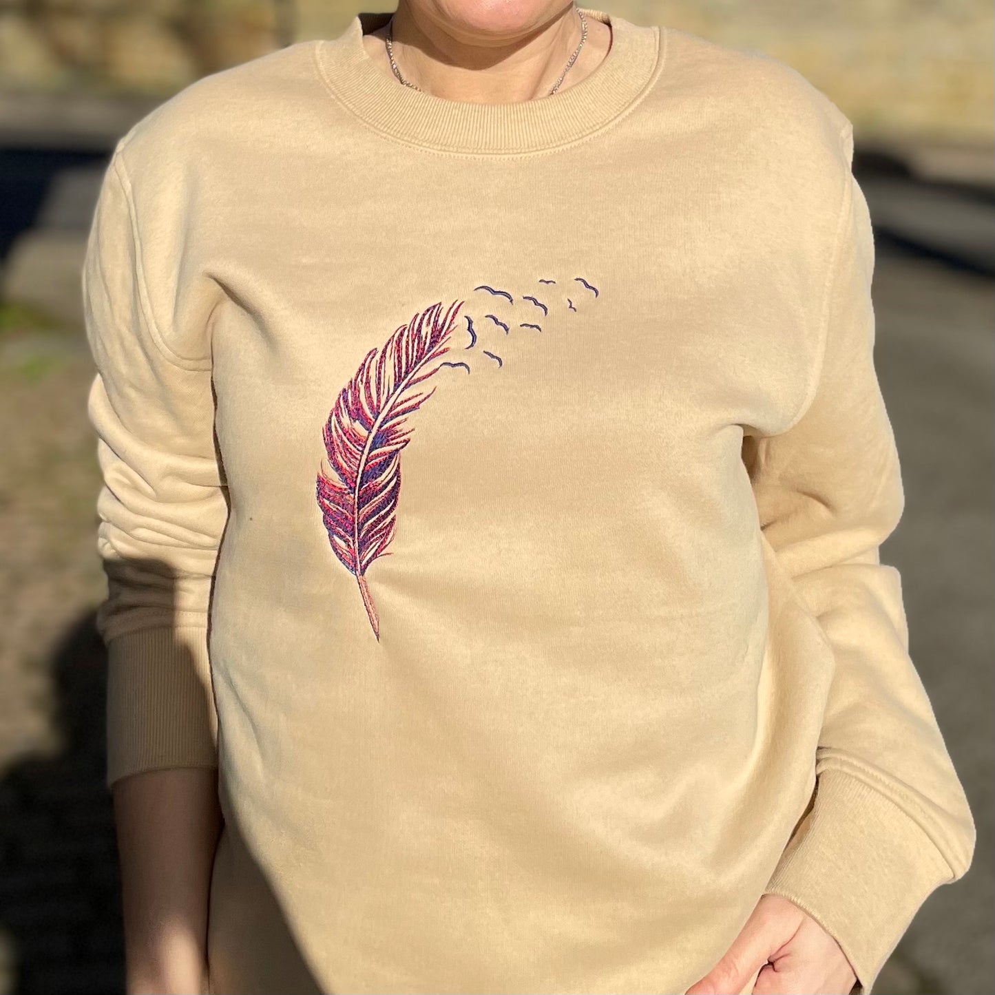 The Fiona Organic Sweater - Sand