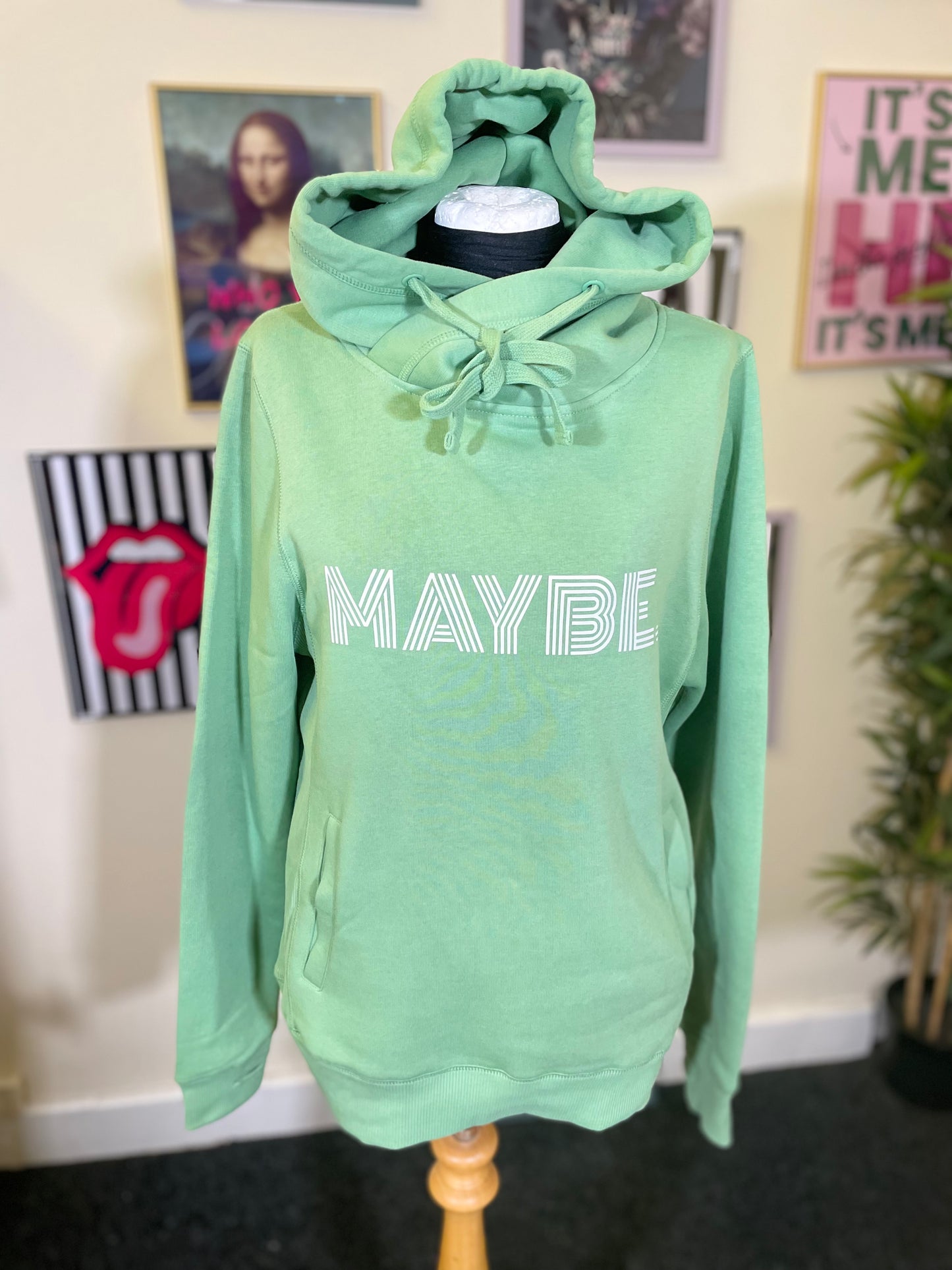 Mavis Green hoodie size medium